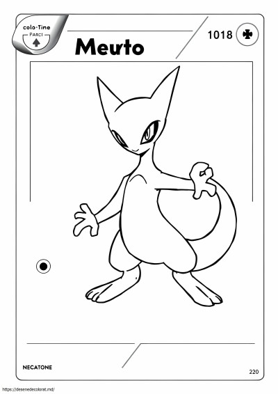 Carte pokemon mewtwo
