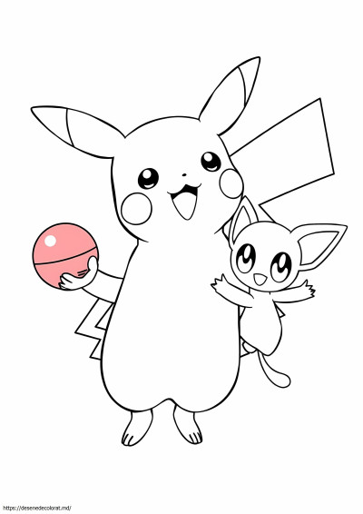 Pikachu și miau