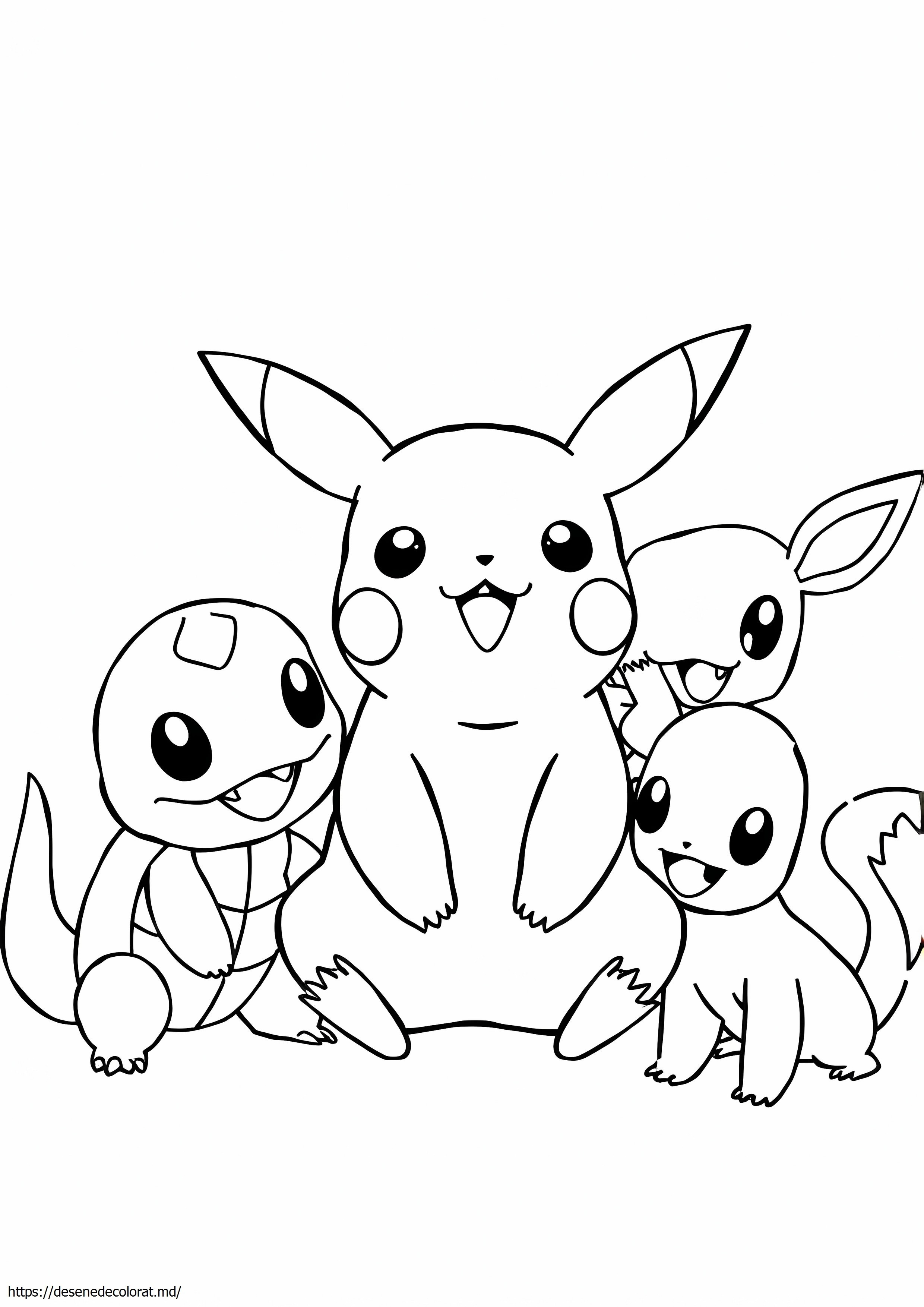 Pikachu și prieteni