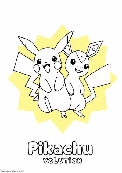 Evoluția pikachu