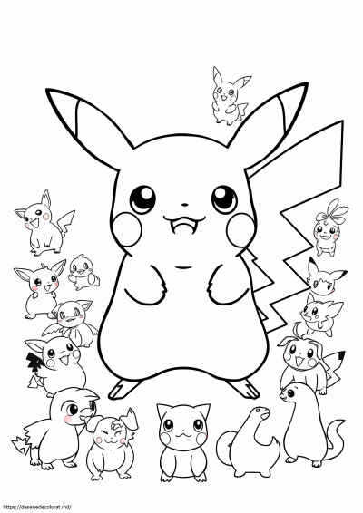 Carte pokemon pikachu