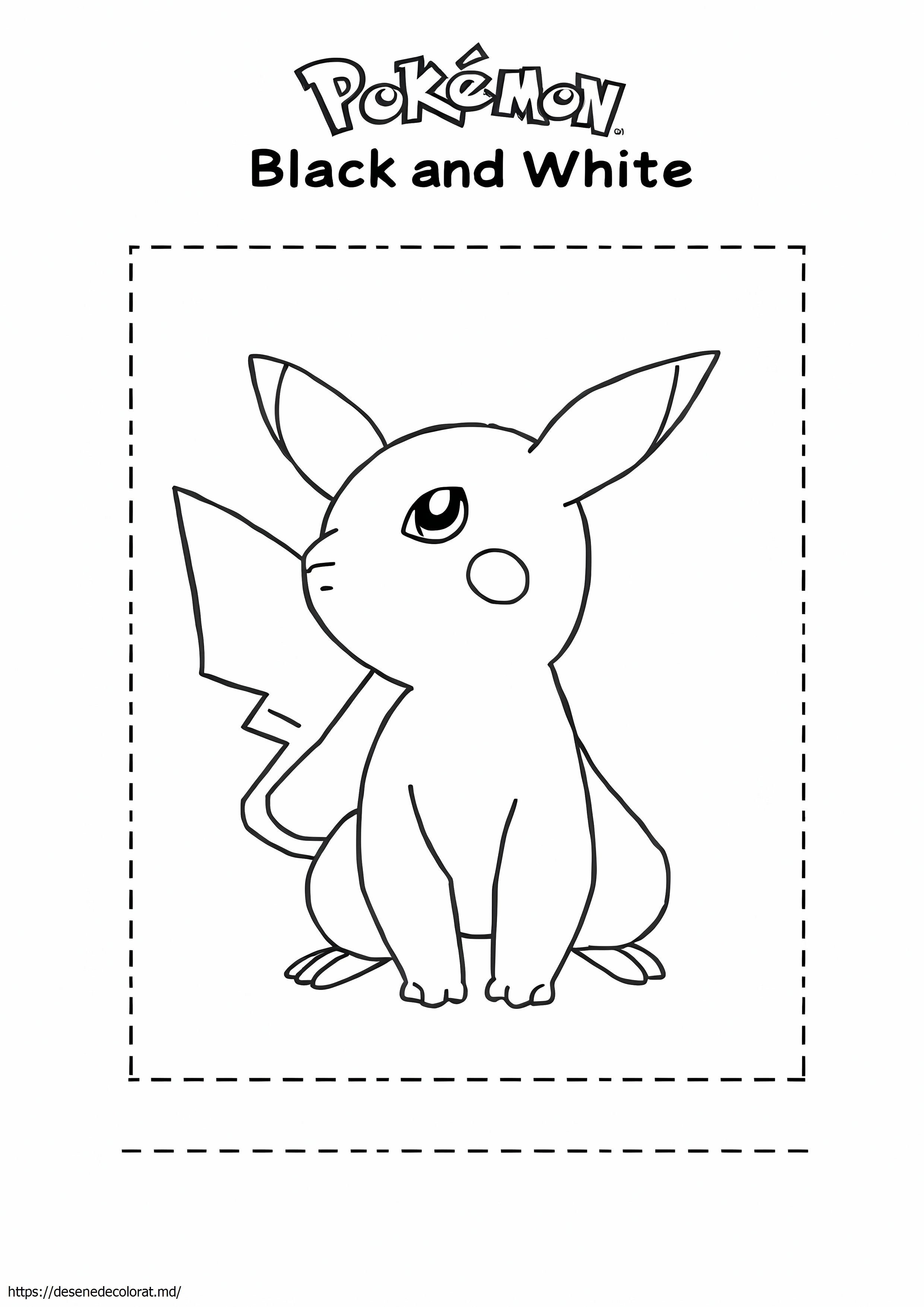 Pokemon alb-negru