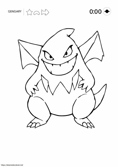 Pokemon gengar carte pokemon rară