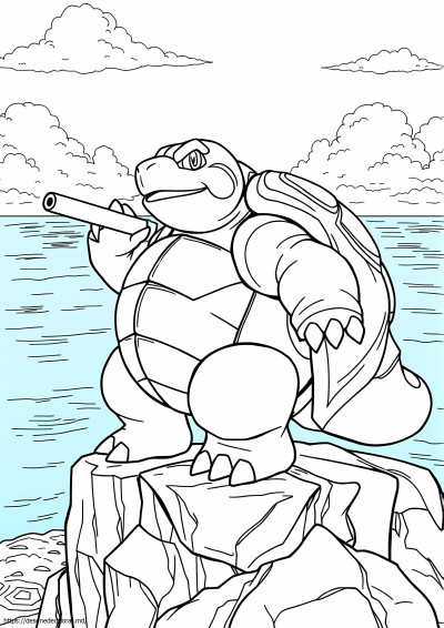 Pokemon gigamax blastoise