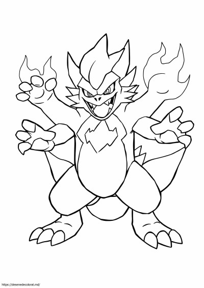 Pokemon incineroar