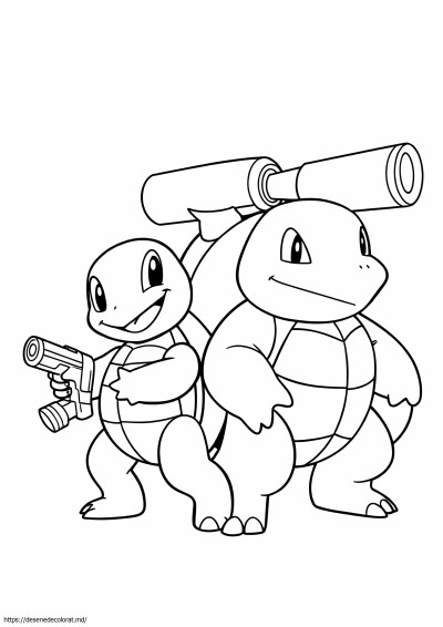 Squirtle blastoise