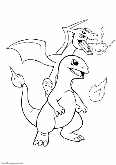 Evoluția charmander