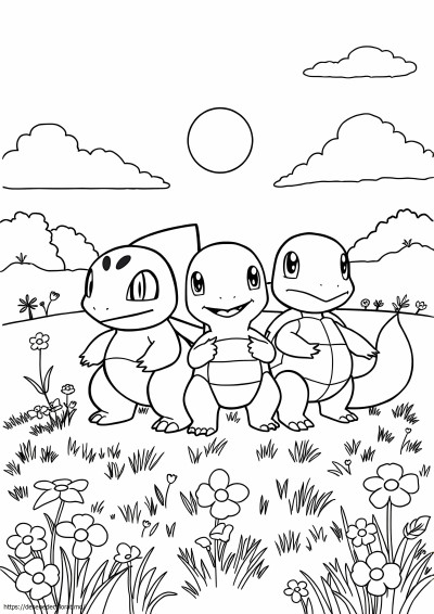 Pokemon de pornire gen 1