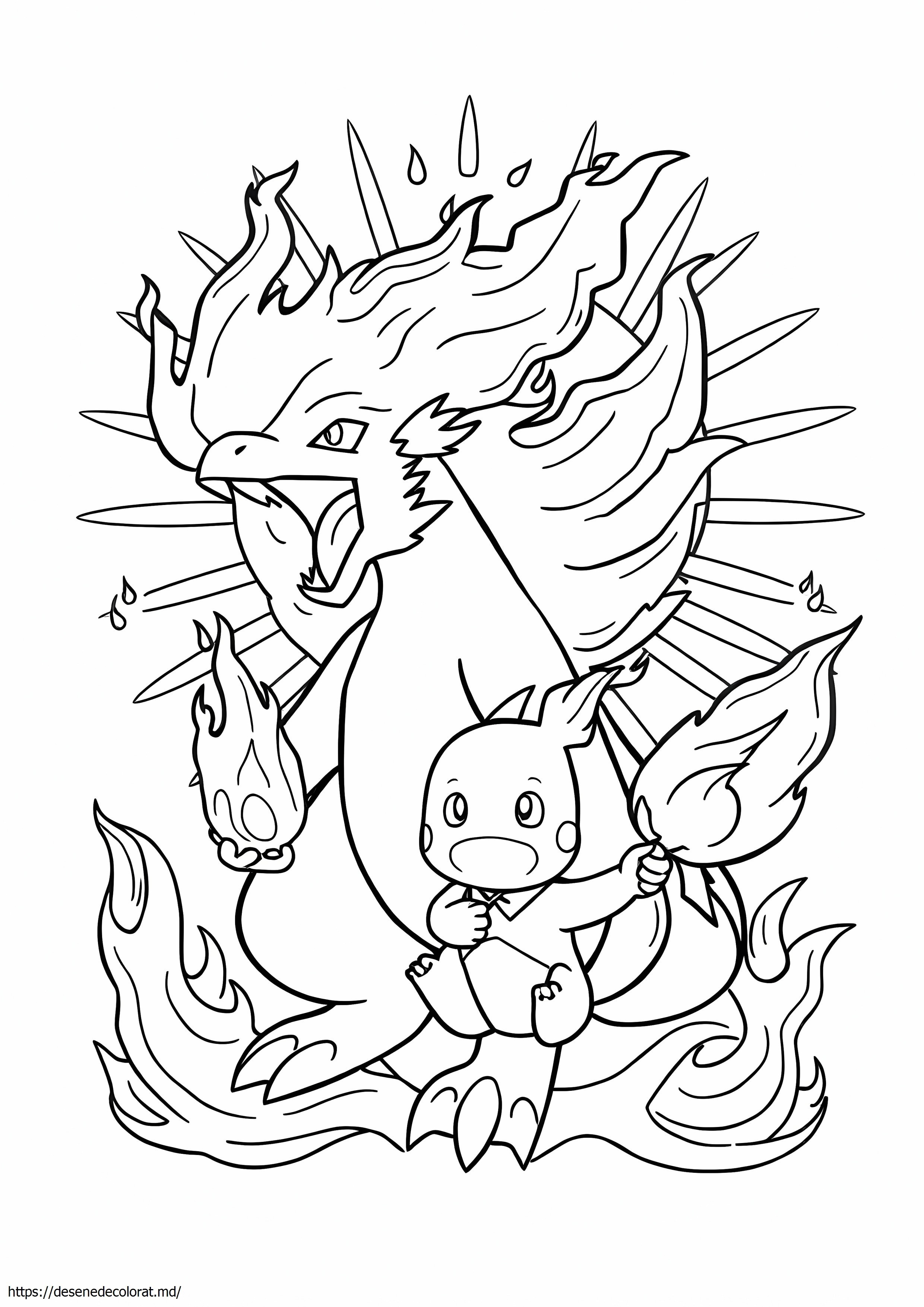 Pokemon legendar de tip foc