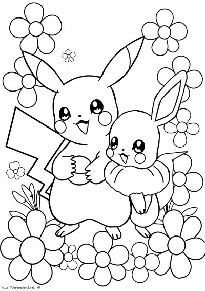 Pikachu și eevee