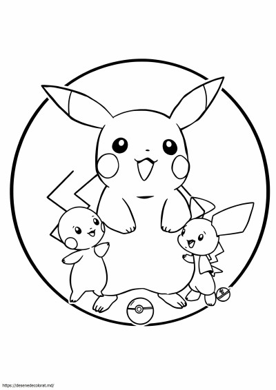 Personaje Pikachu