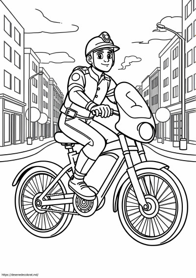 Bicicleta de politie