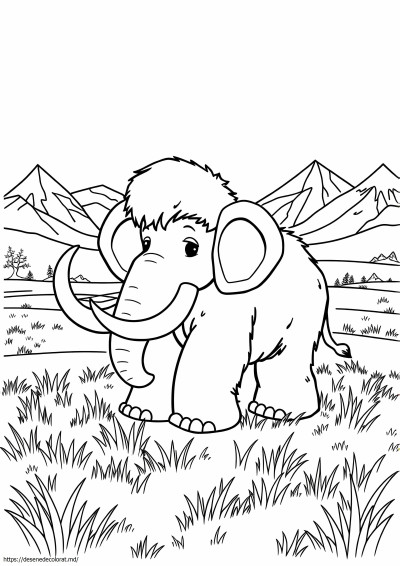 Pui de mamut lânos
