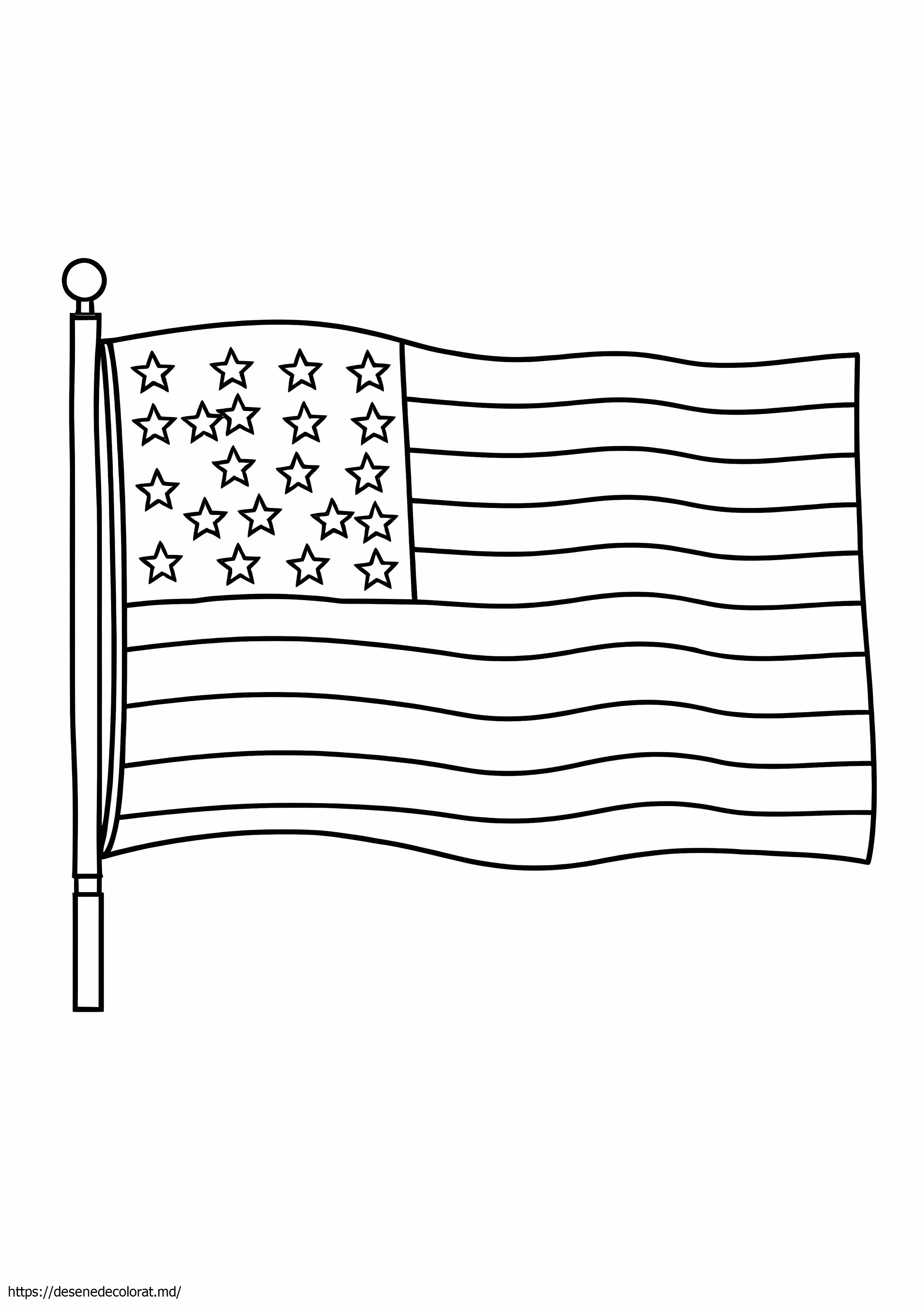 Steag american preșcolar