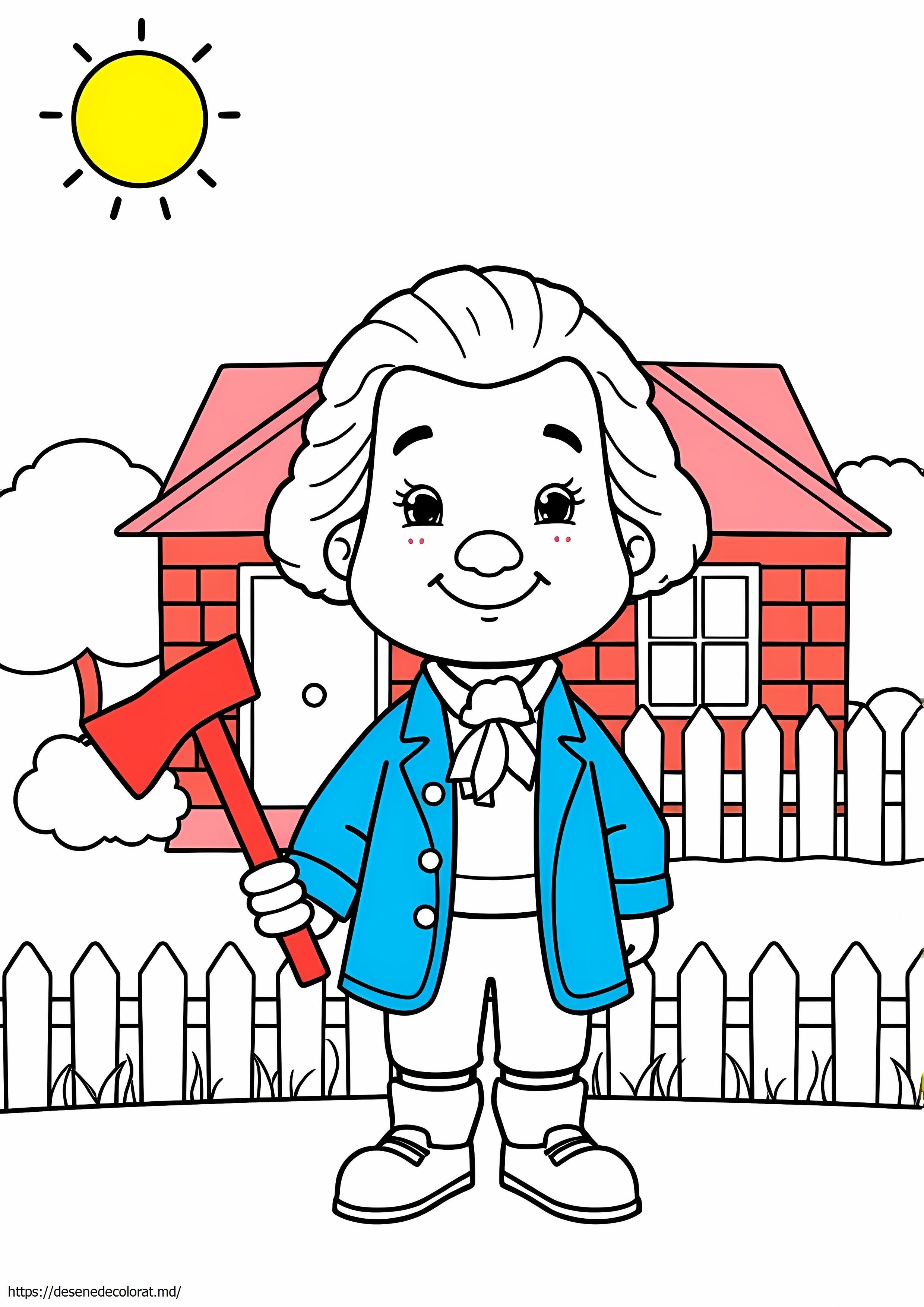 Preșcolar george washington