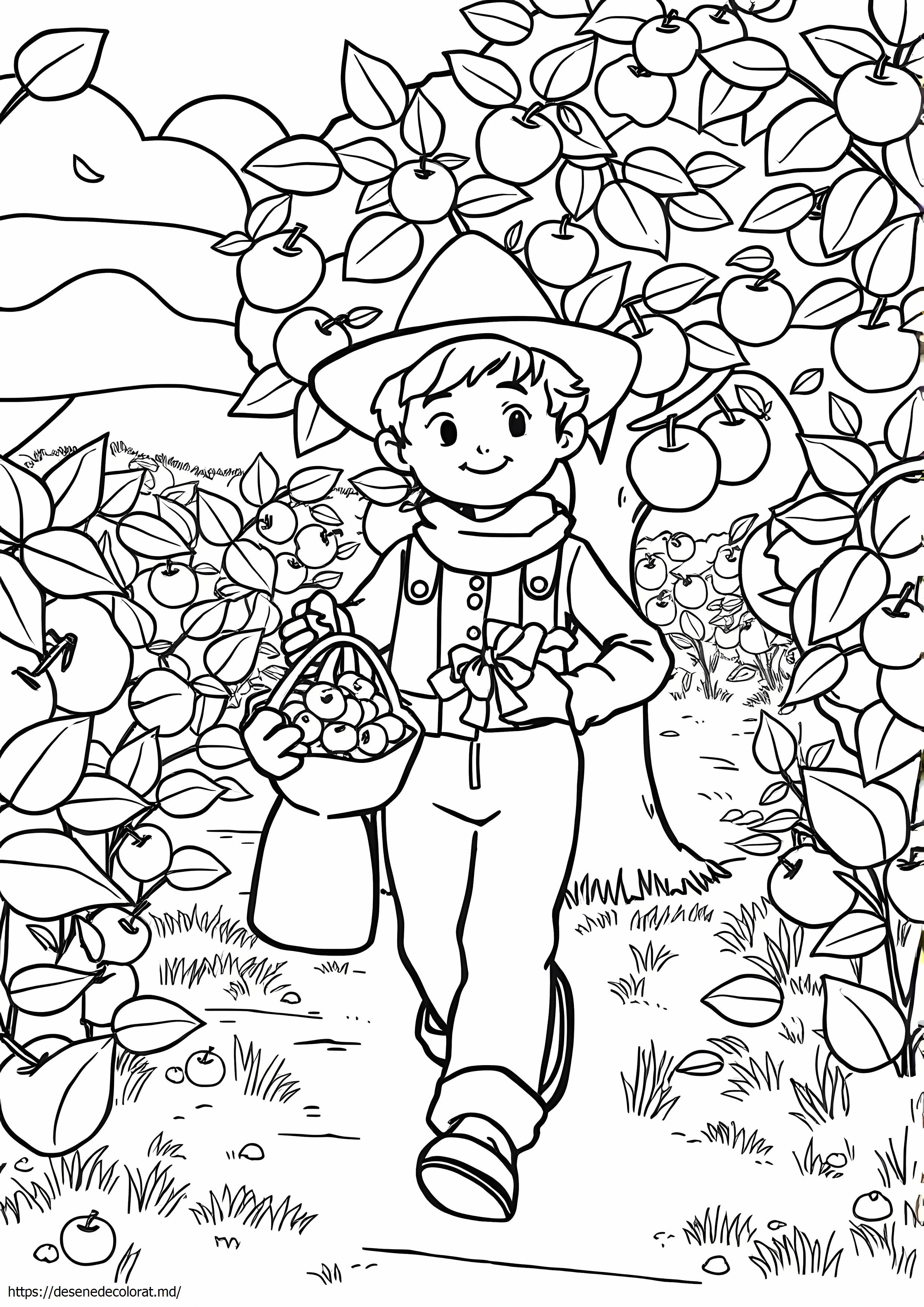 Preșcolar johnny appleseed