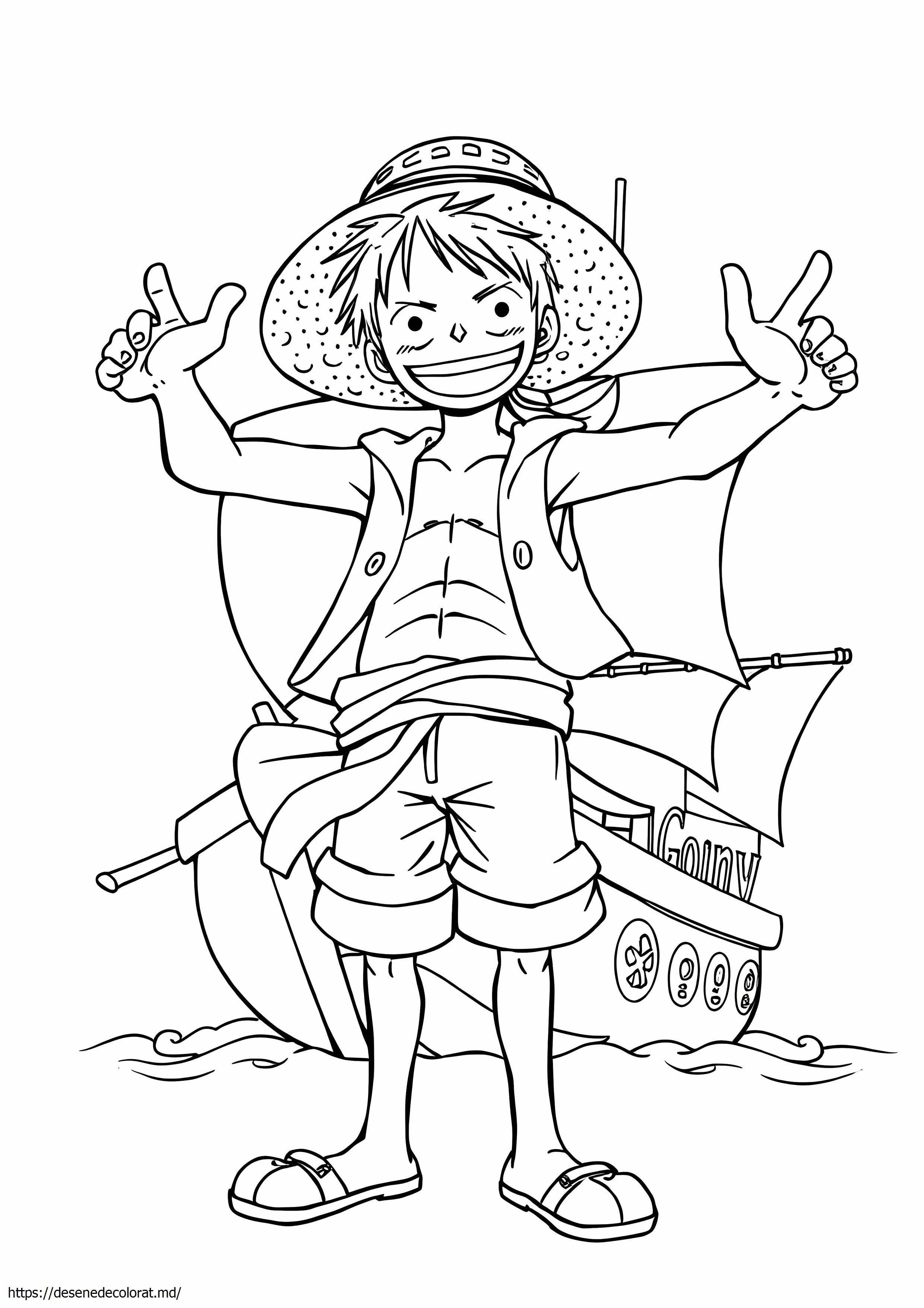 Luffy o bucată