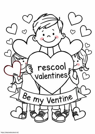 Valentine preșcolară