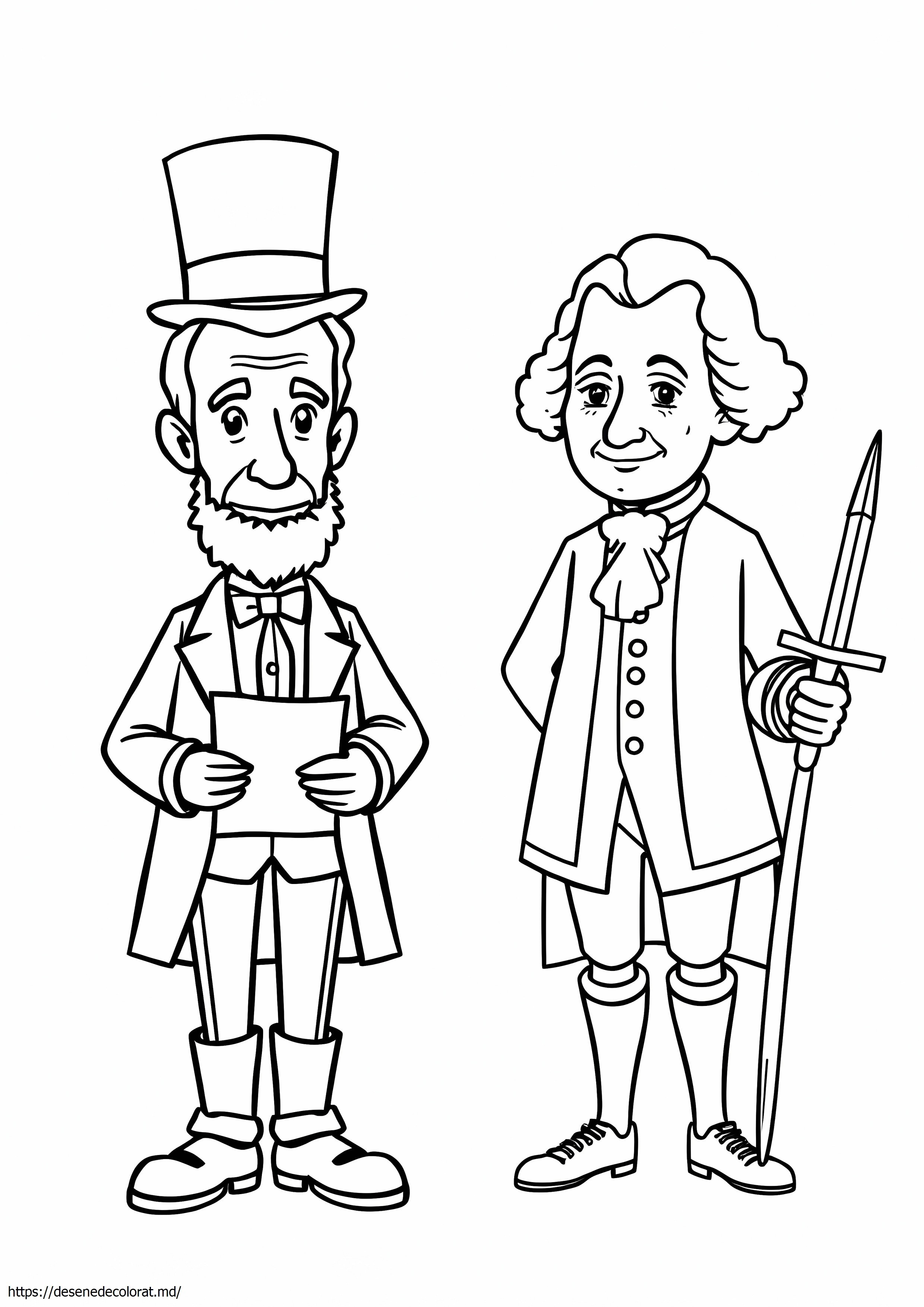 Abraham lincoln și george washington
