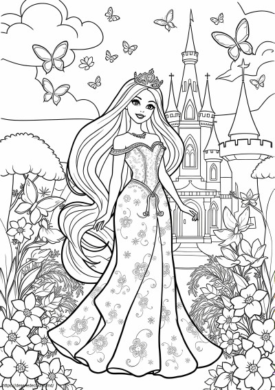Prințesa barbie dreamtopia
