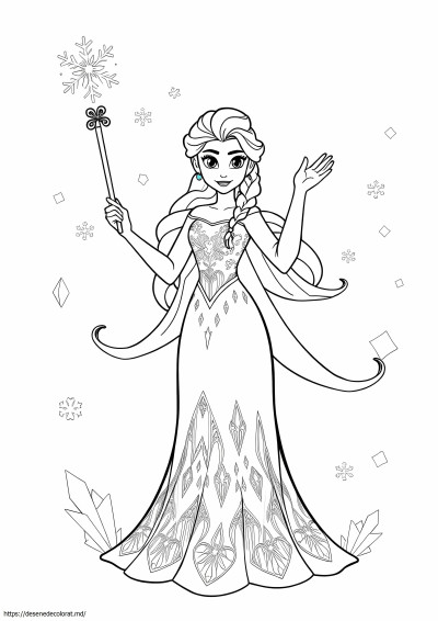 Regina elsa febră înghețată