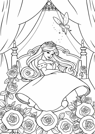 Frumoasa adormita aurora printesa disney