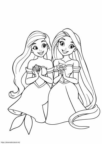 Ariel și rapunzel