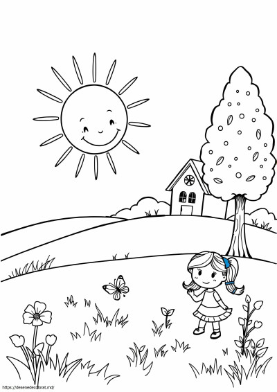 Desene de colorat și imprimat
