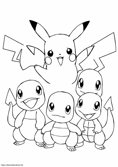 Imprimate pokemon pentru