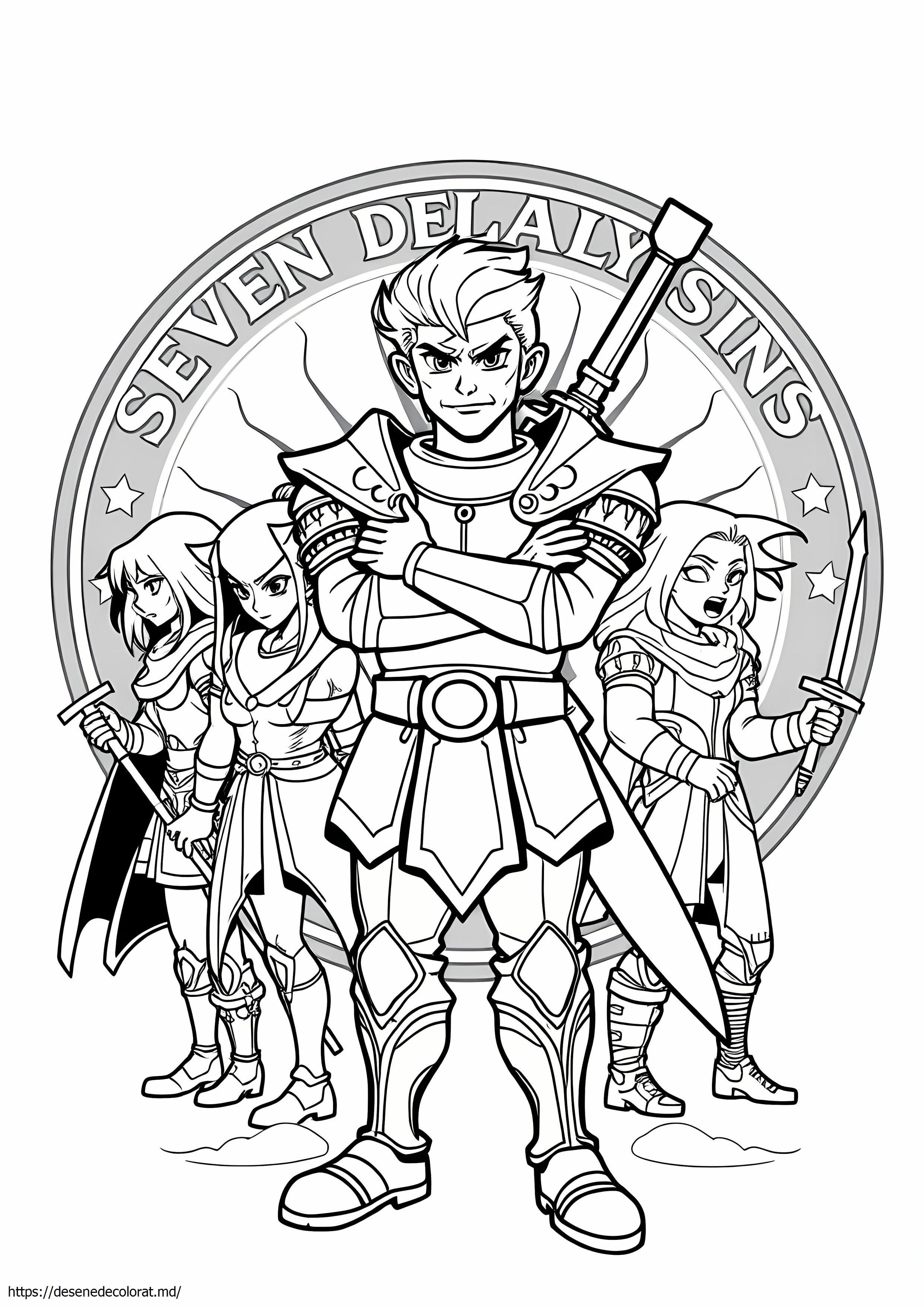 Meliodas șapte păcate capitale