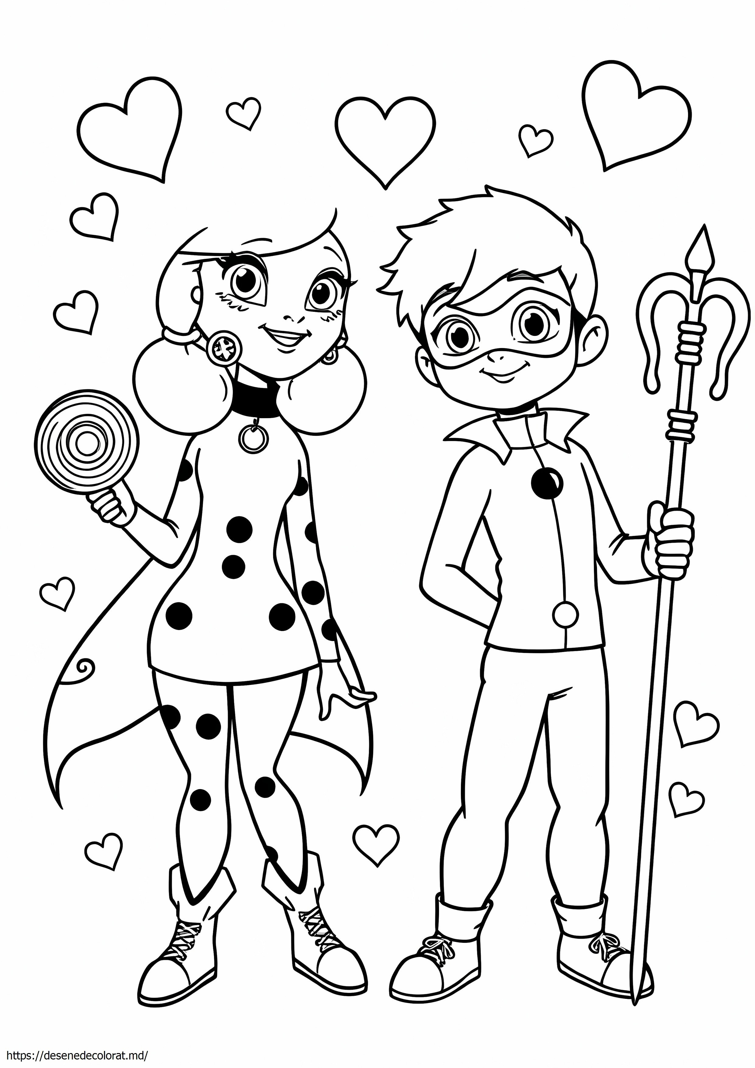 Gărgărița miraculoasă marinette și adrien