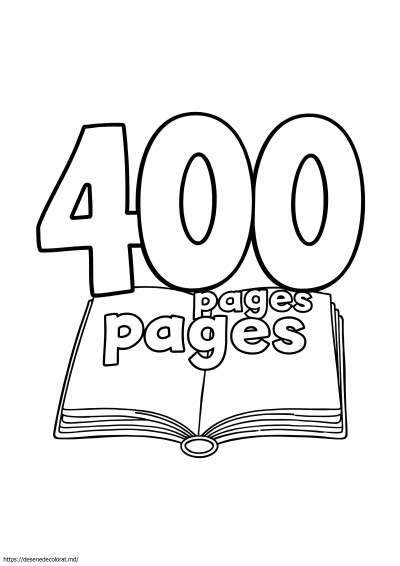 400 de pagini de