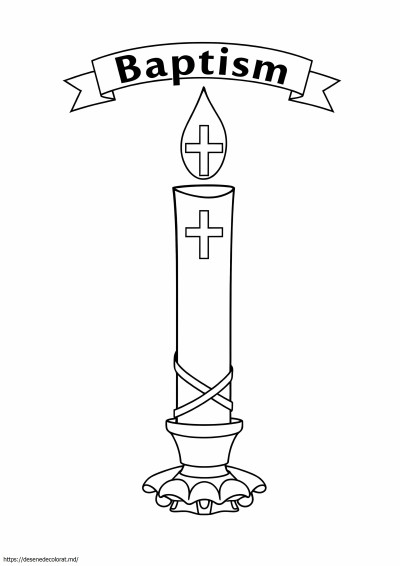 Lumânare de botez