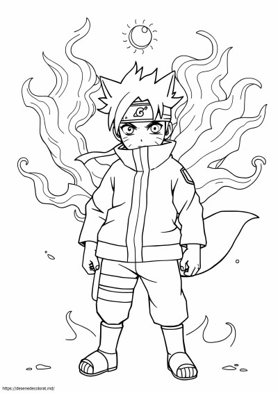 Vulpe cu coada naruto 9