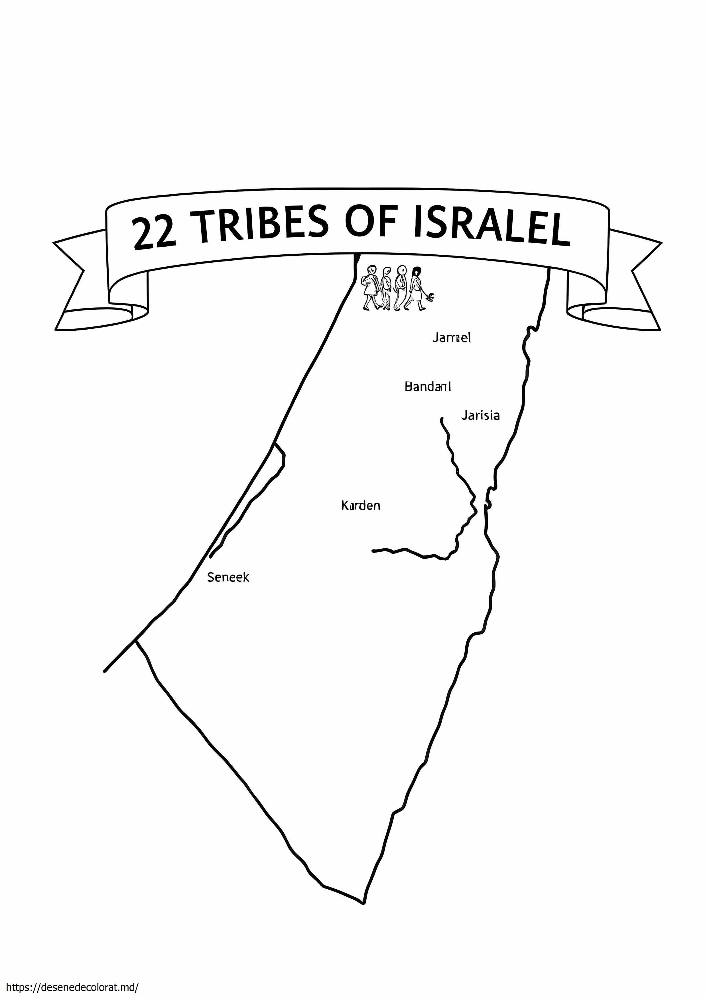 12 triburi ale Israelului