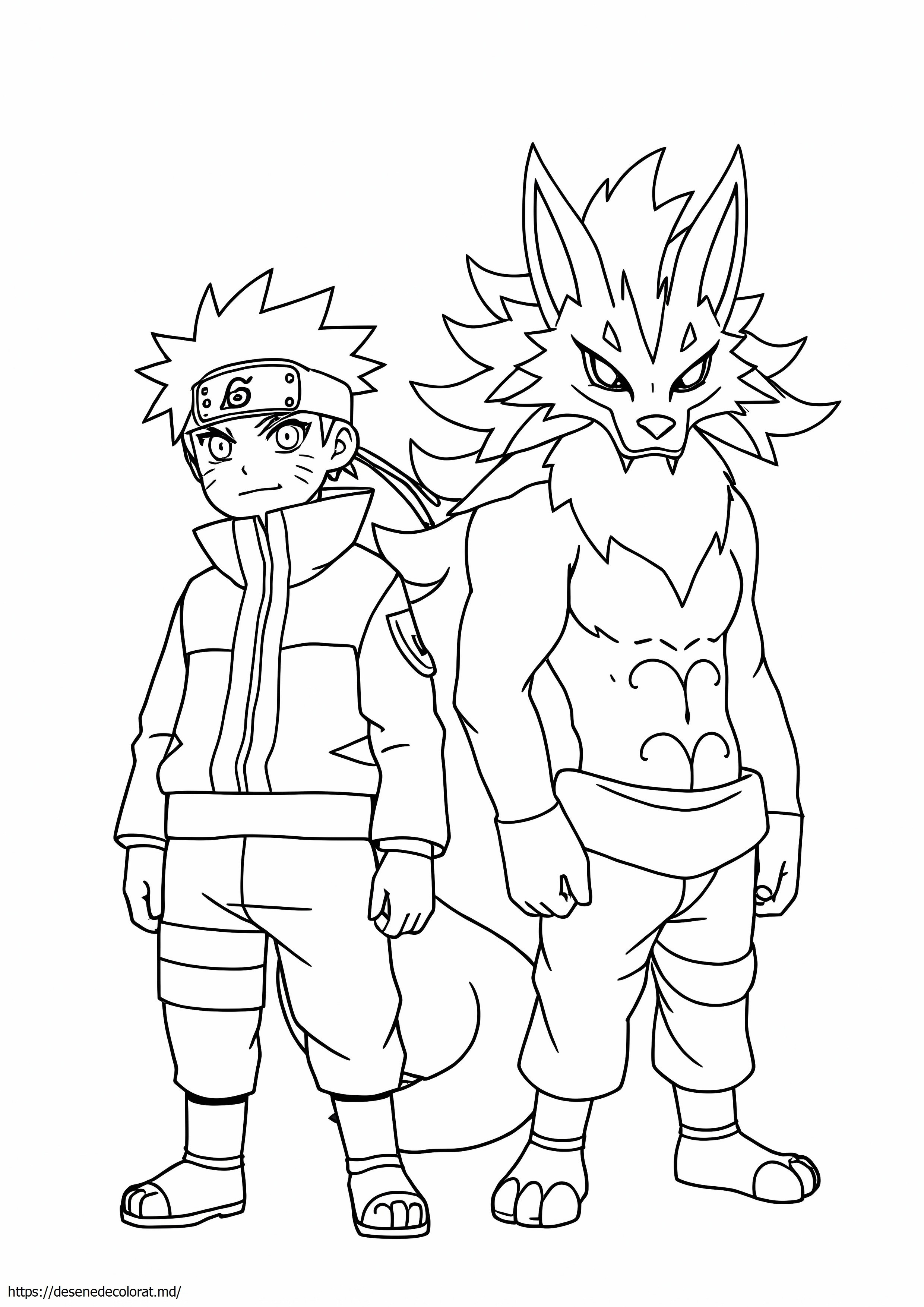 Naruto și kurama