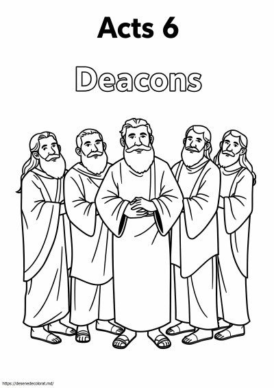 Actele 6 diaconi