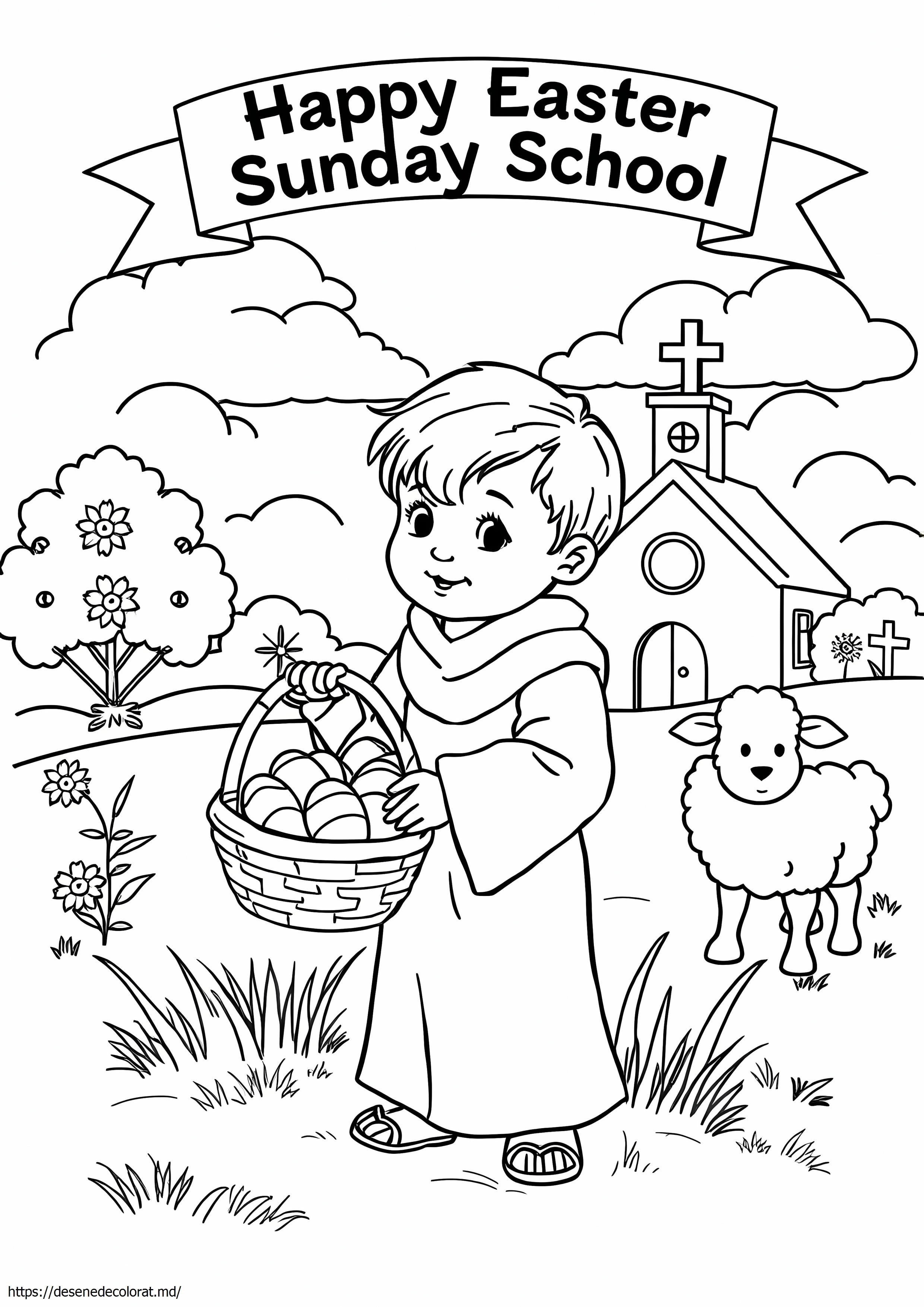 Scoala religioasa duminica Pastelui