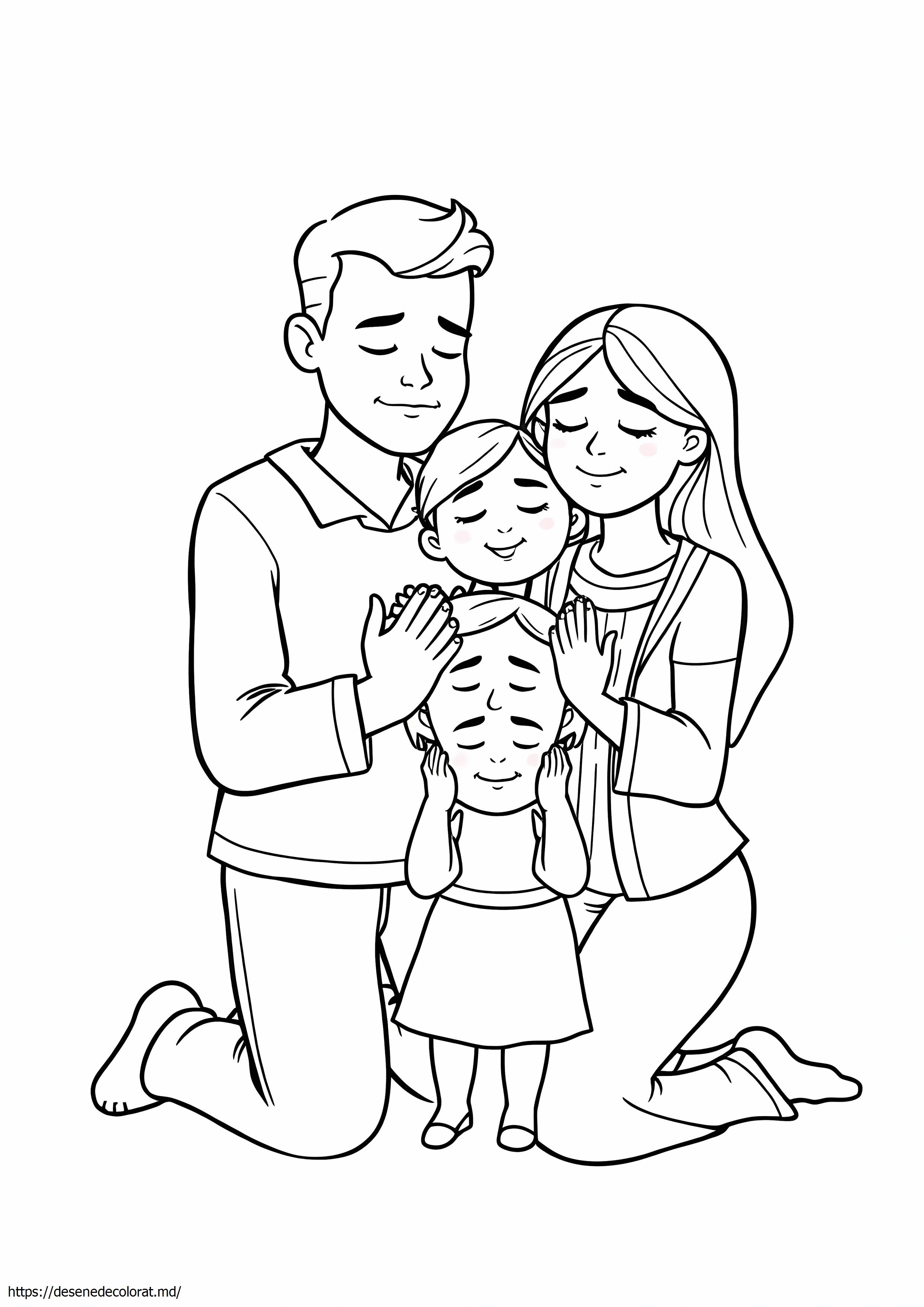 Rugăciunea familiei