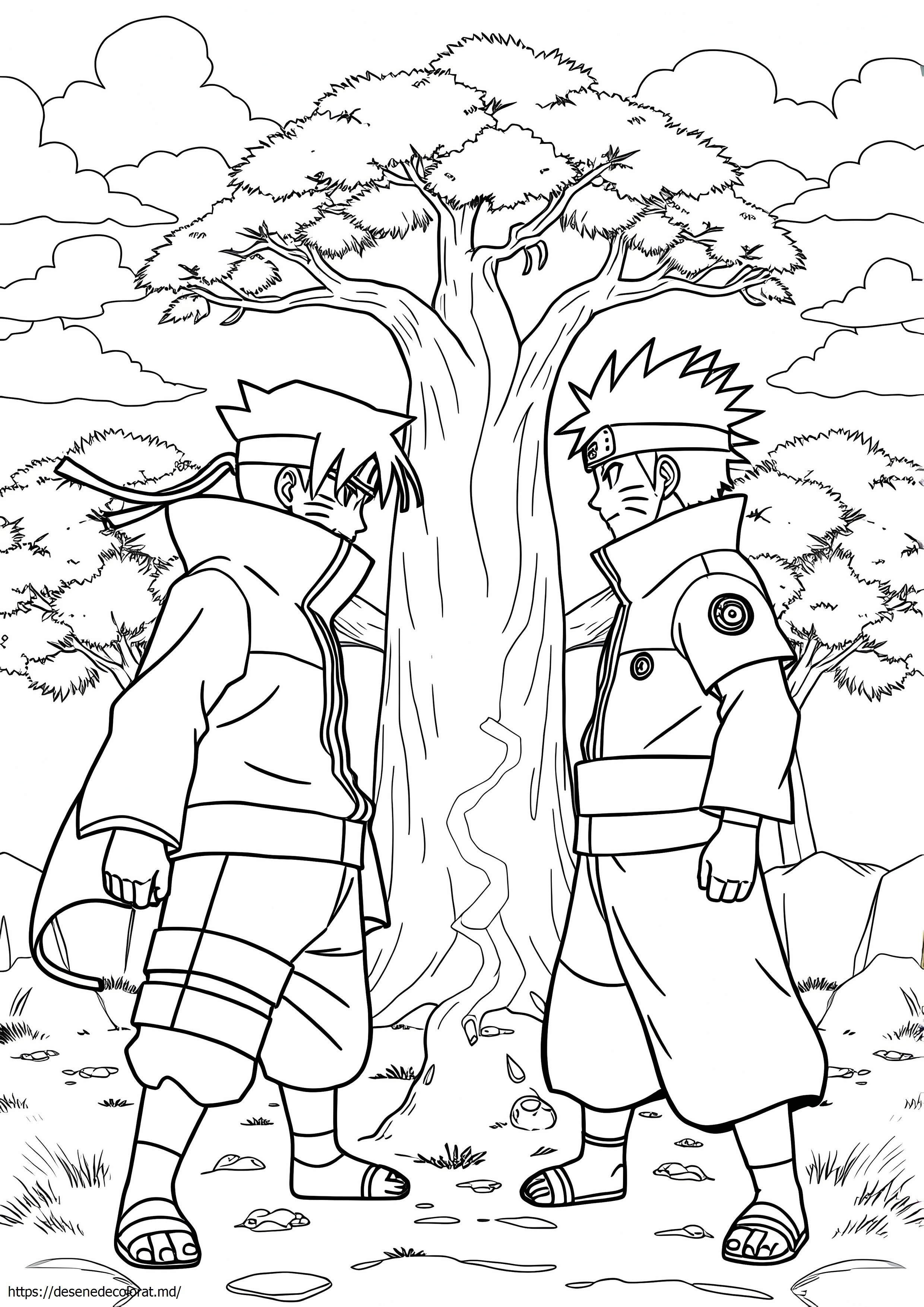 Naruto vs sasuke