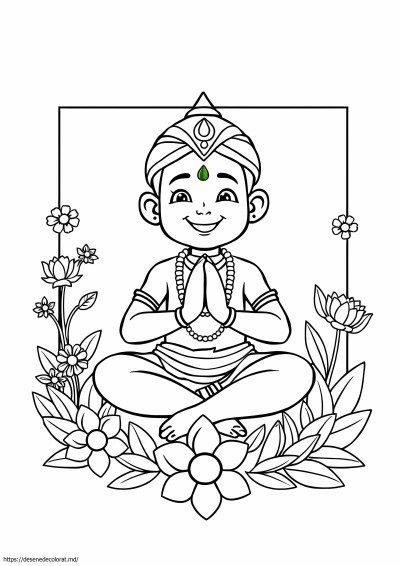 Copii ușor zeu hindus
