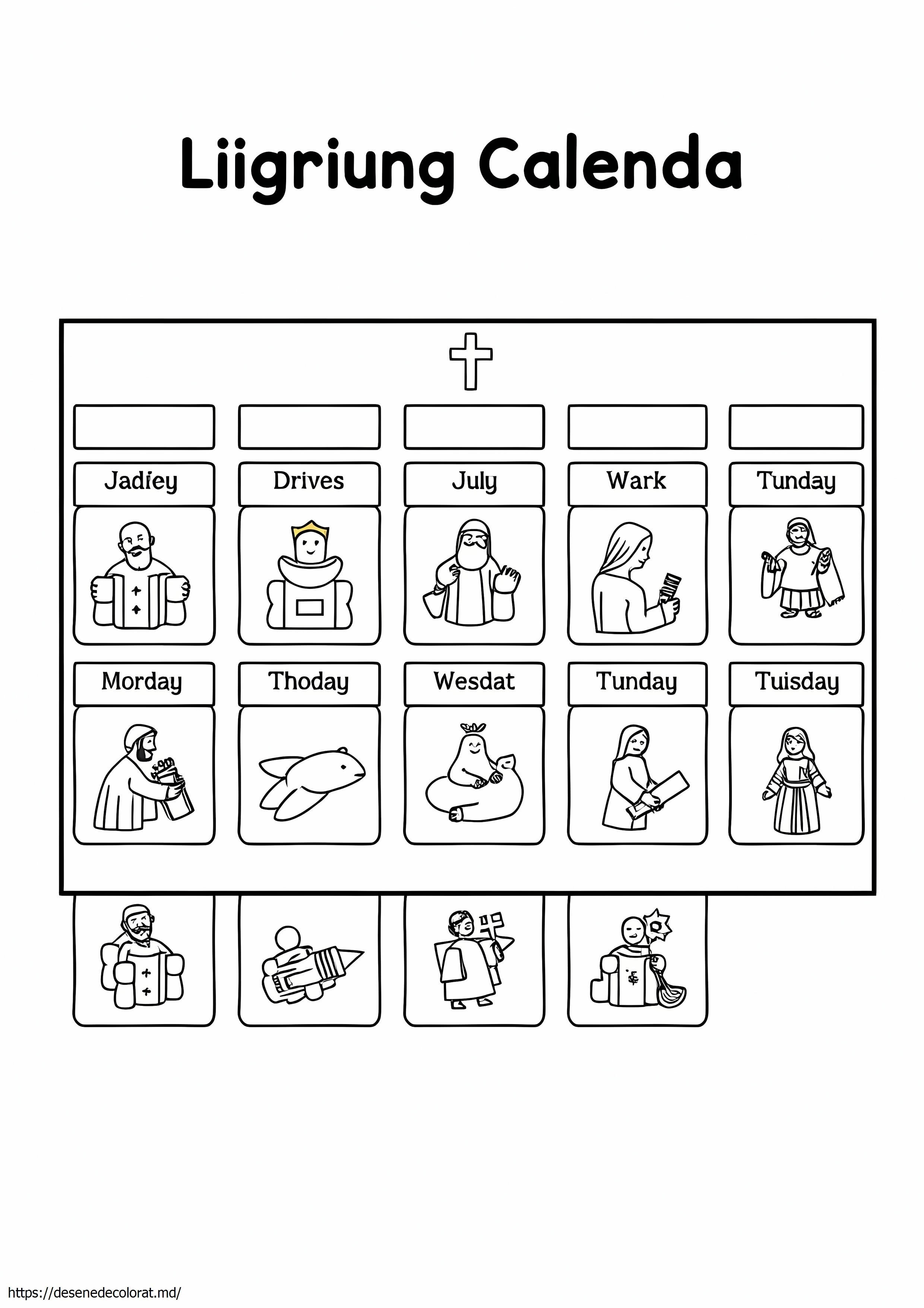 Calendarul liturgic
