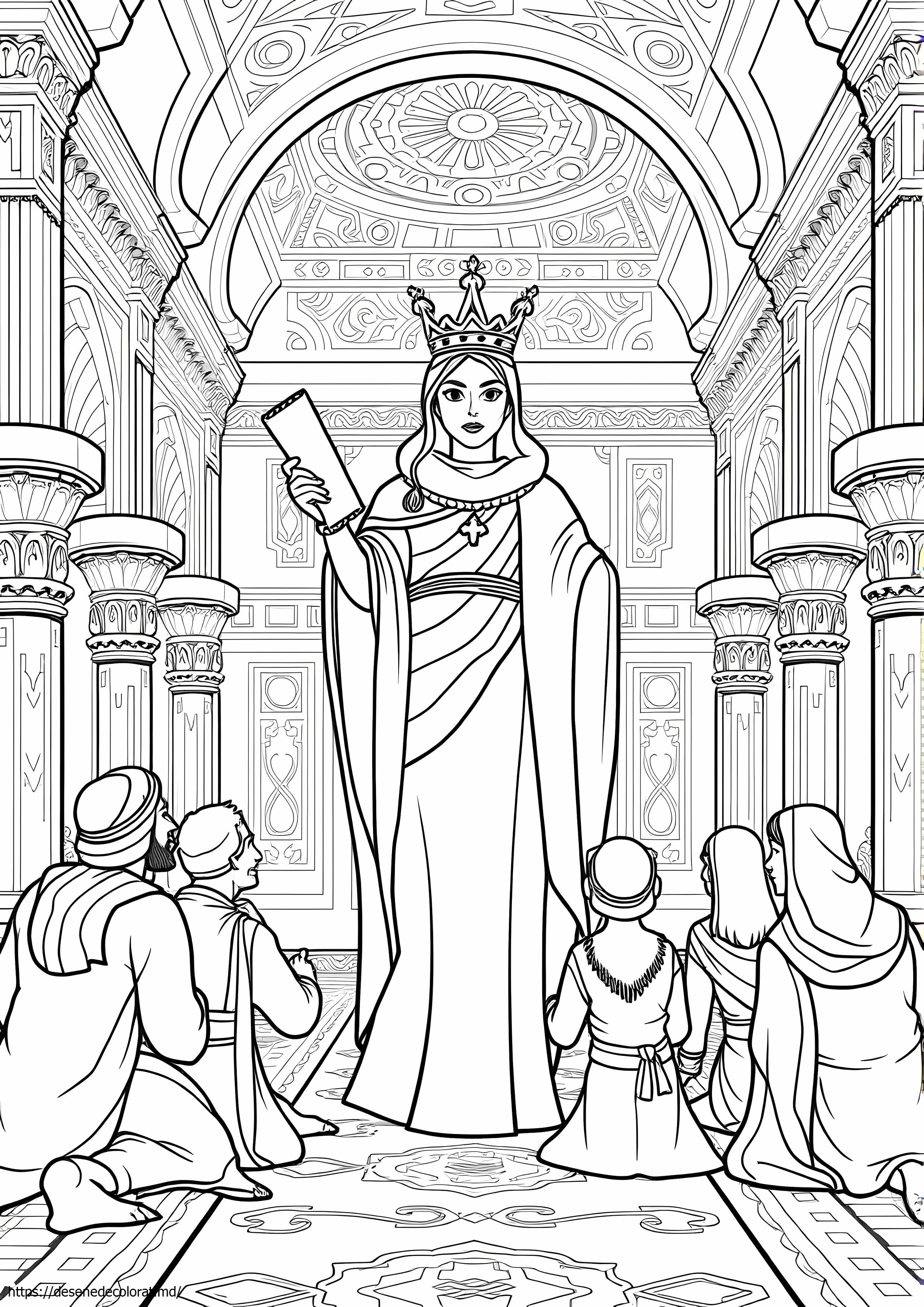 Povestea biblică regina estera