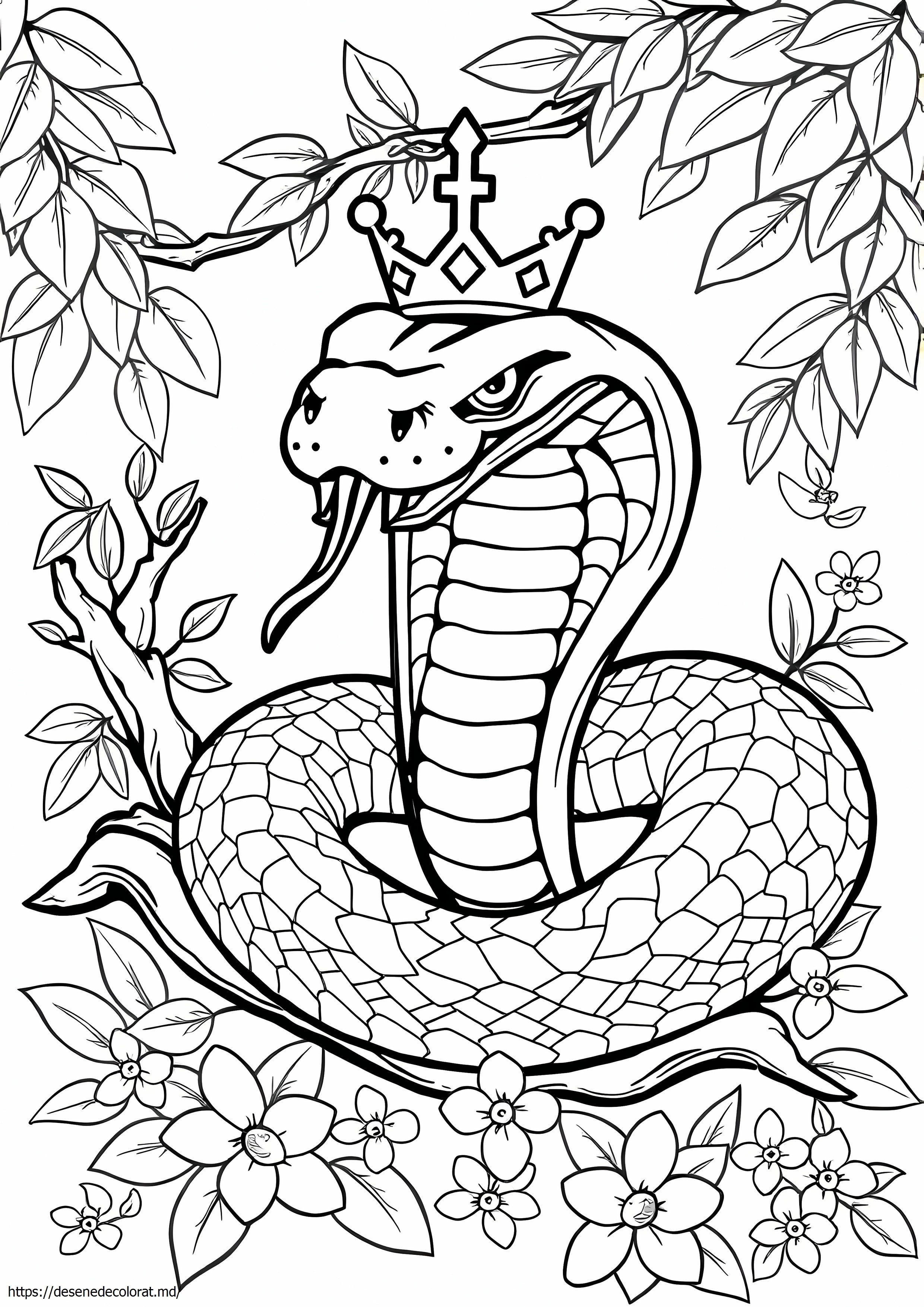 Cobra rege înfricoșătoare