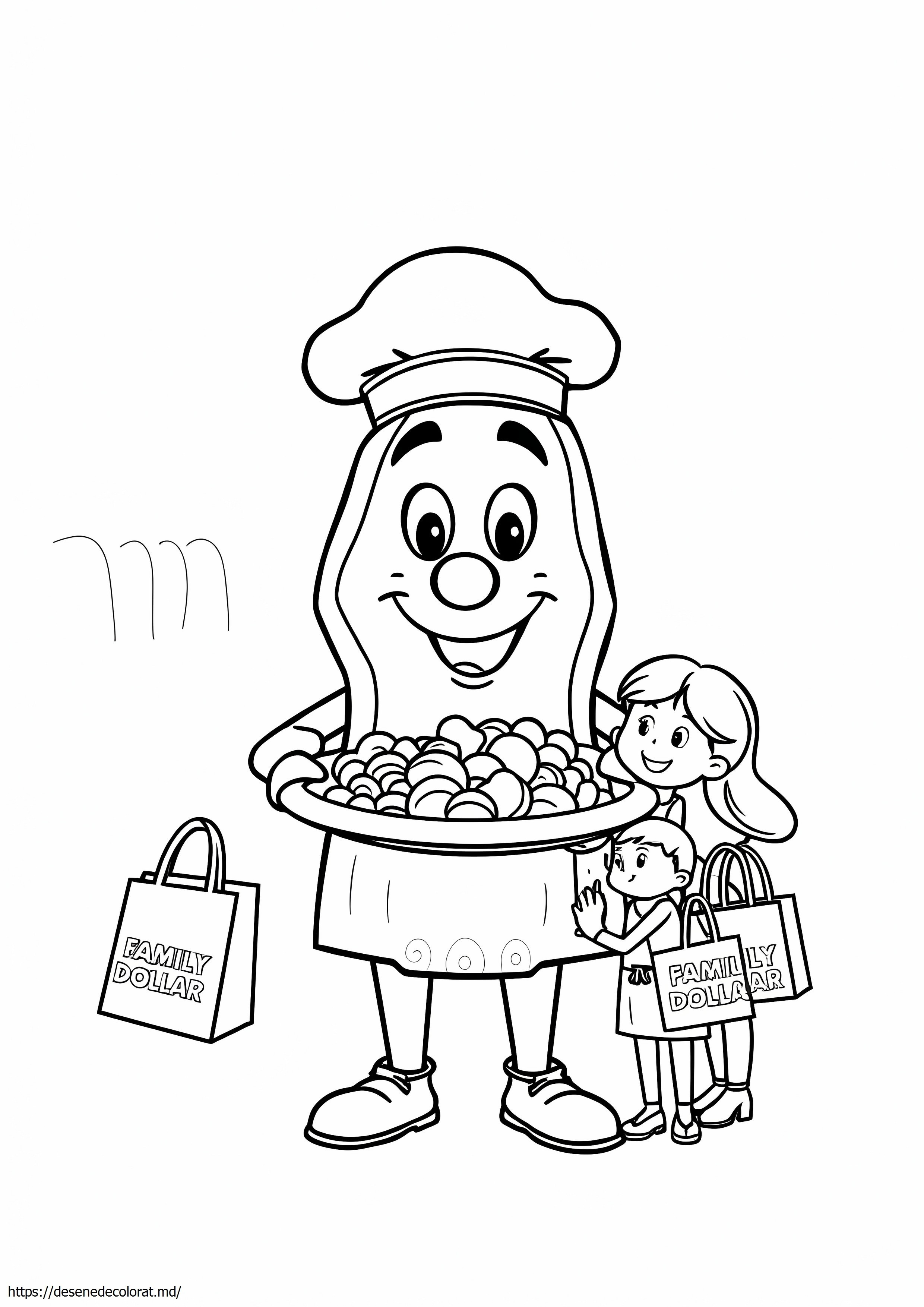 Mâncare de familie în dolari
