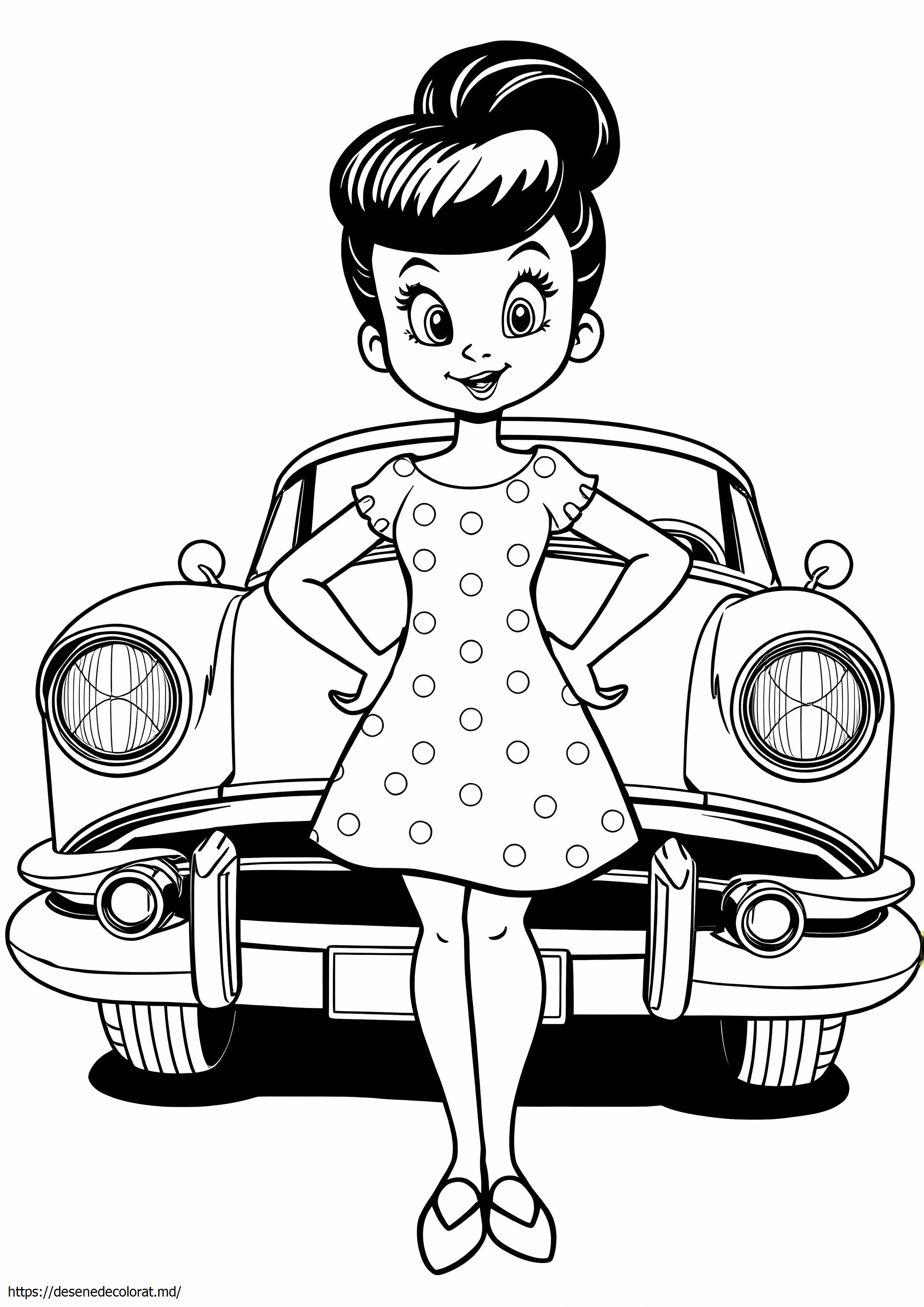 Culoarea filmului Bettie page din anii 50