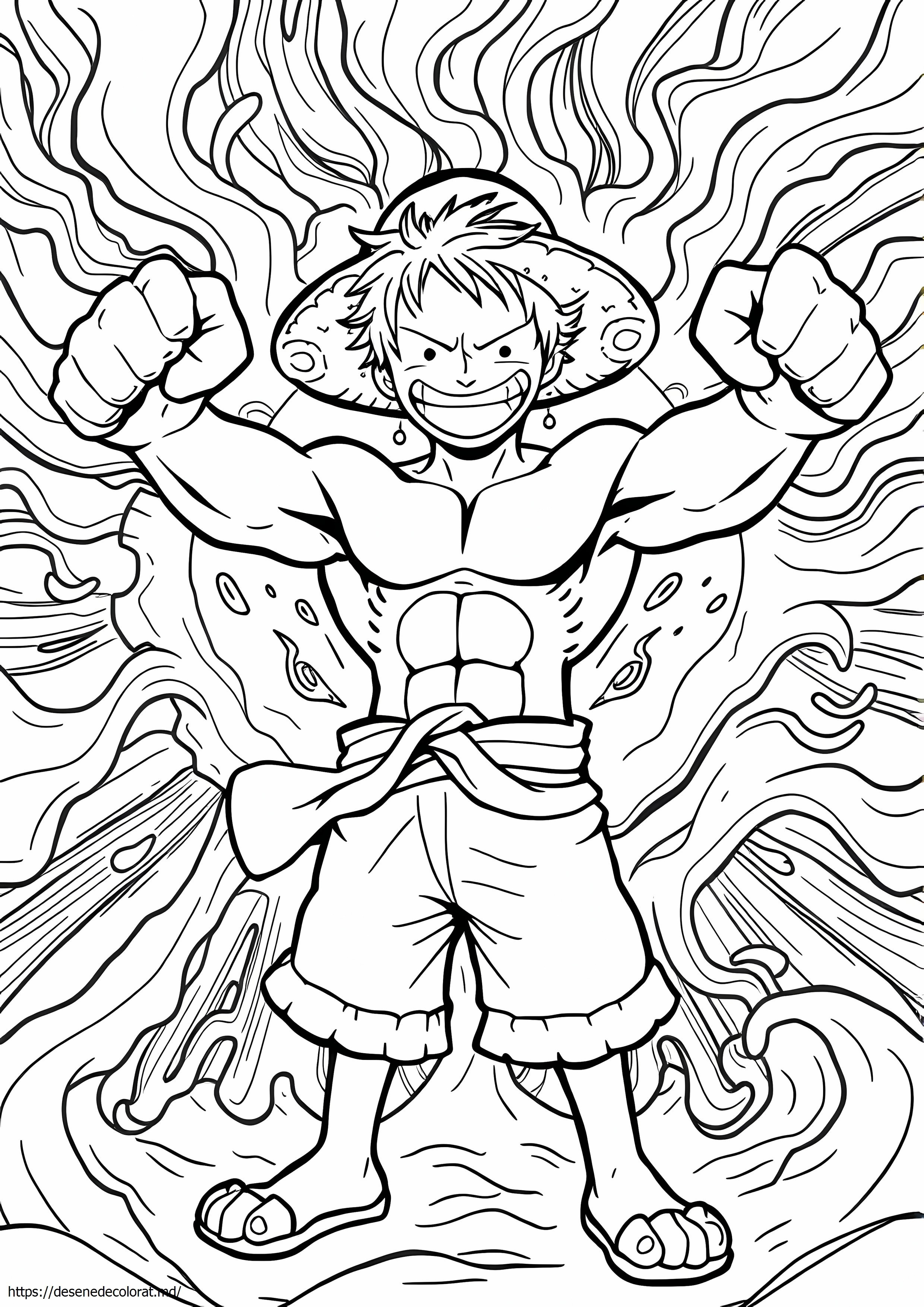 Echipament luffy dintr-o bucată 4