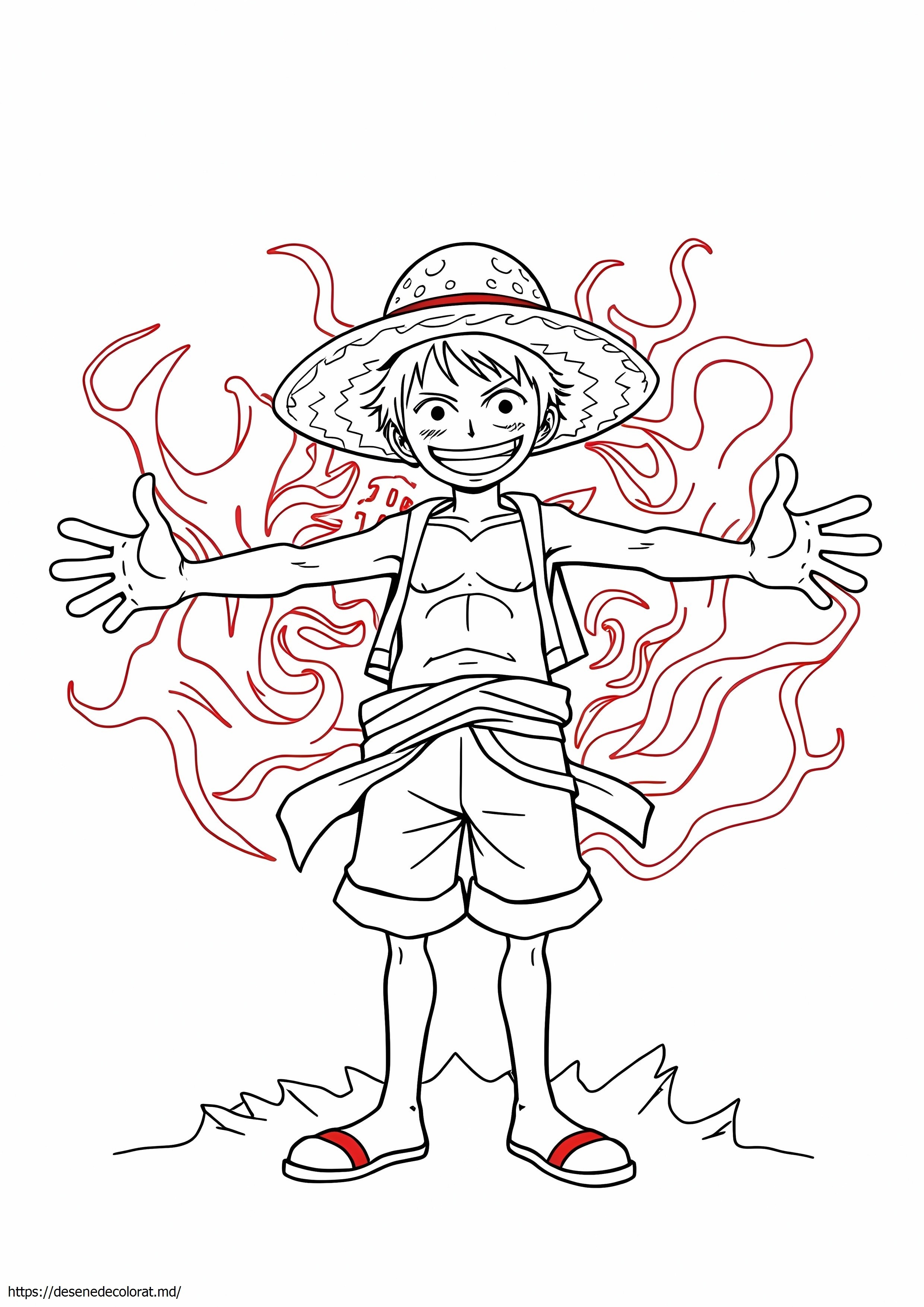 Echipament luffy dintr-o bucată 5