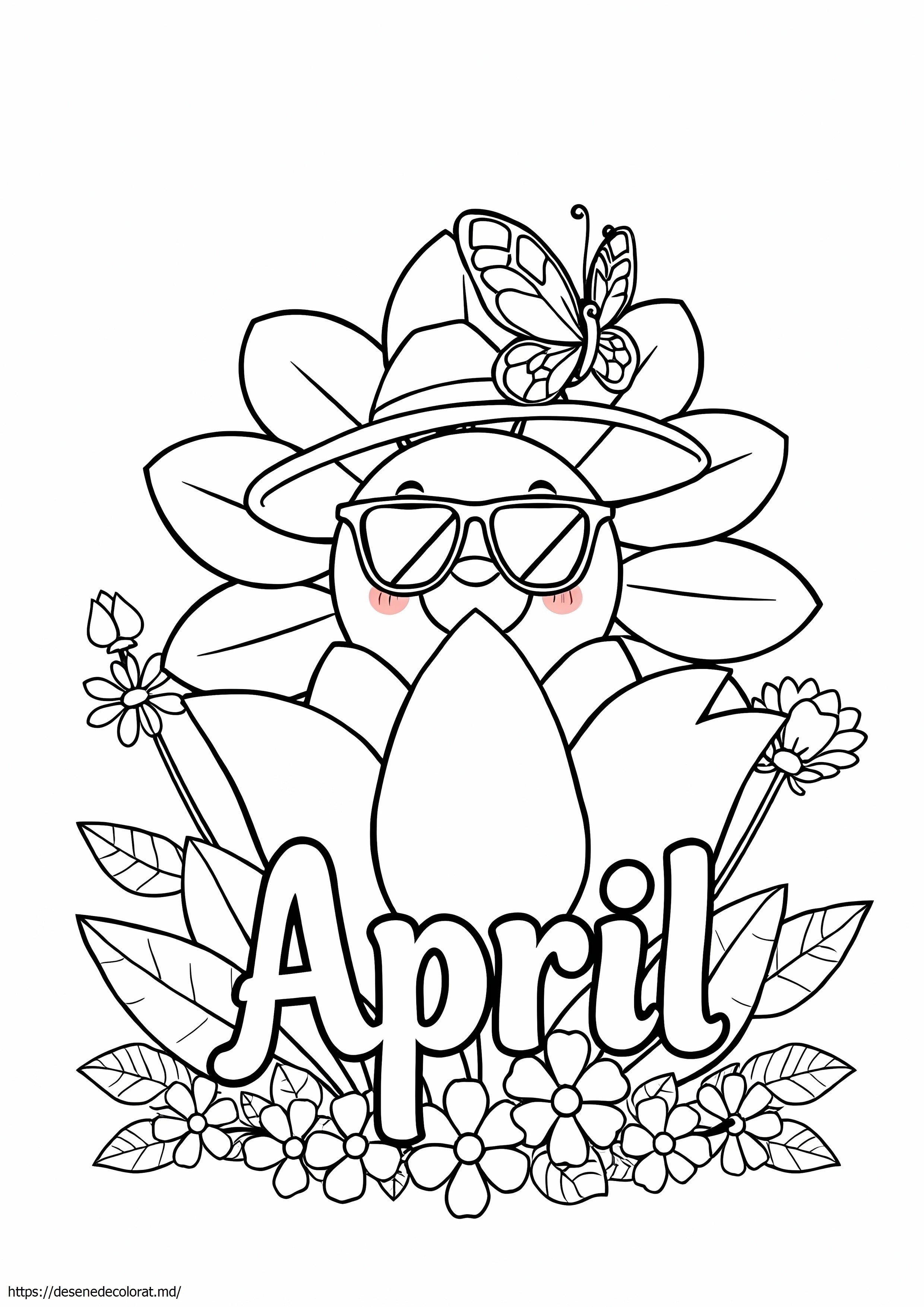 Copertă aprilie pentru