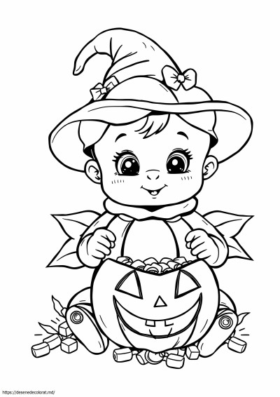 Bebeluș de Halloween